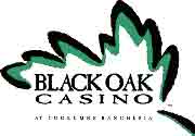 Black Oak California casino logo