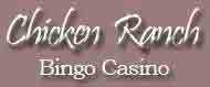 Chicken Ranch Bingo California casino logo