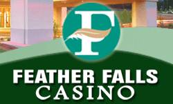 Feather Falls California casino logo