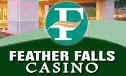 Feather Falls California casino logo